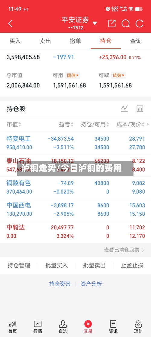 泸铜走势/今日泸铜的费用