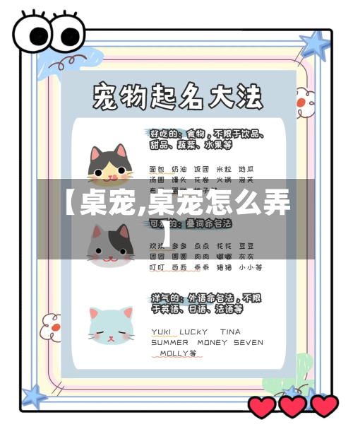 【桌宠,桌宠怎么弄】