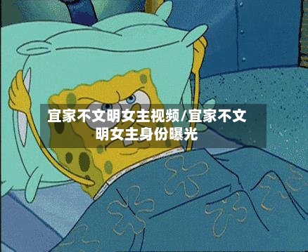 宜家不文明女主视频/宜家不文明女主身份曝光