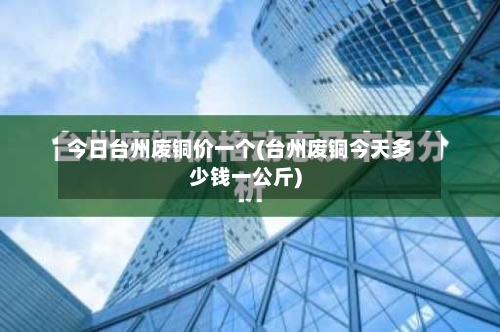 今日台州废铜价一个(台州废铜今天多少钱一公斤)-第3张图片