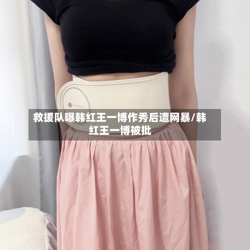 救援队曝韩红王一博作秀后遭网暴/韩红王一博被批-第3张图片