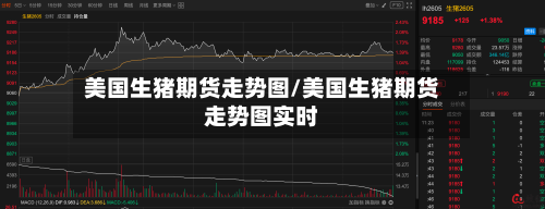 美国生猪期货走势图/美国生猪期货走势图实时-第3张图片
