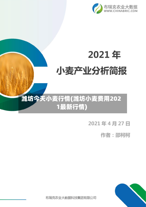 潍坊今天小麦行情(潍坊小麦费用2021最新行情)