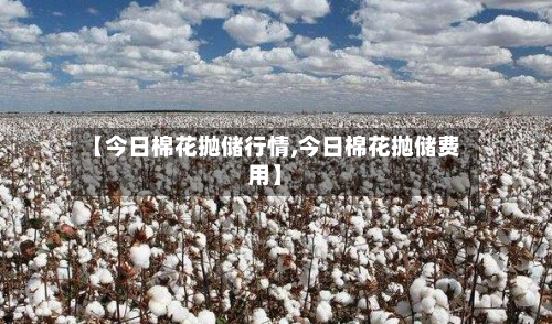 【今日棉花抛储行情,今日棉花抛储费用】