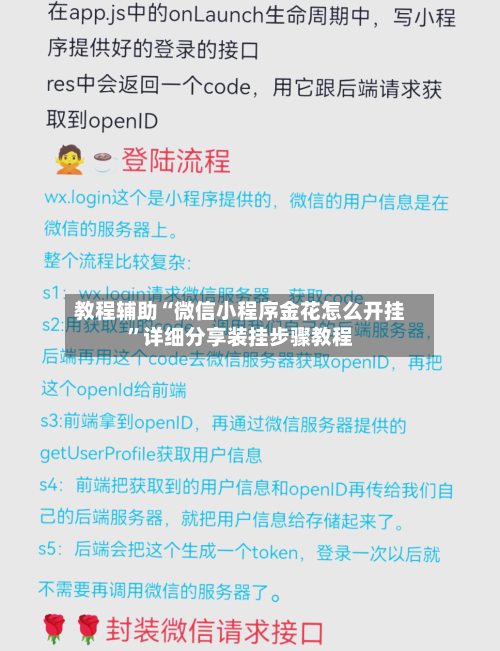 教程辅助“微信小程序金花怎么开挂”详细分享装挂步骤教程
