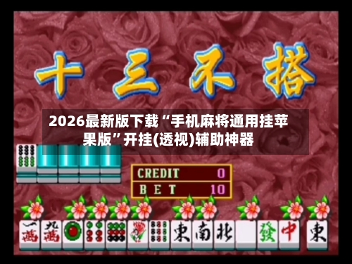 2026最新版下载“手机麻将通用挂苹果版”开挂(透视)辅助神器-第2张图片