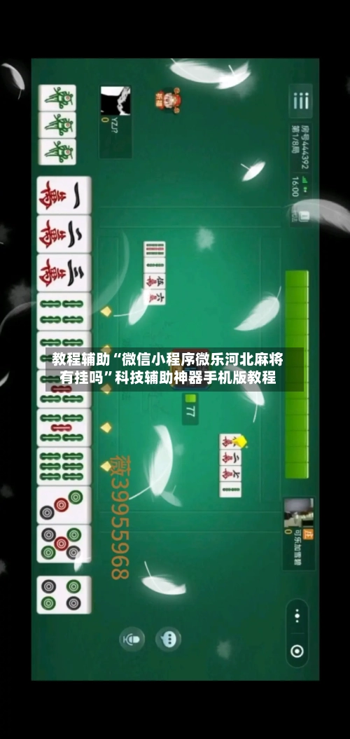 教程辅助“微信小程序微乐河北麻将有挂吗”科技辅助神器手机版教程