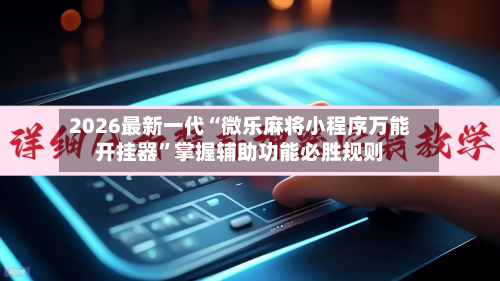 2026最新一代“微乐麻将小程序万能开挂器”掌握辅助功能必胜规则-第3张图片