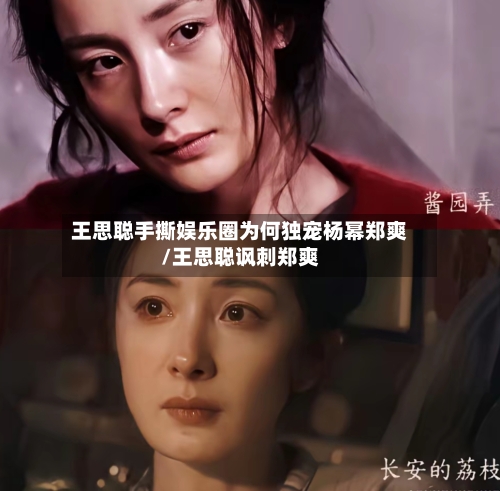 王思聪手撕娱乐圈为何独宠杨幂郑爽/王思聪讽刺郑爽-第2张图片