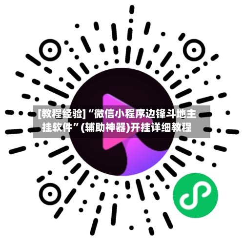 [教程经验]“微信小程序边锋斗地主挂软件”(辅助神器)开挂详细教程-第2张图片