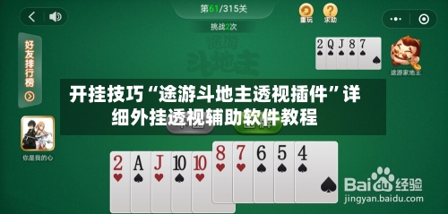 开挂技巧“途游斗地主透视插件	”详细外挂透视辅助软件教程-第2张图片