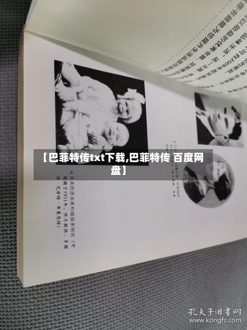 【巴菲特传txt下载,巴菲特传 百度网盘】