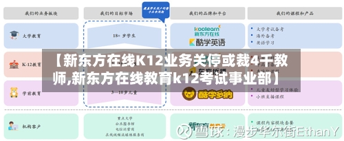 【新东方在线K12业务关停或裁4千教师,新东方在线教育k12考试事业部】