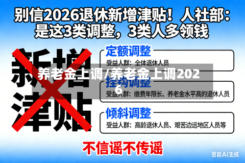 养老金上调/养老金上调2026-第2张图片