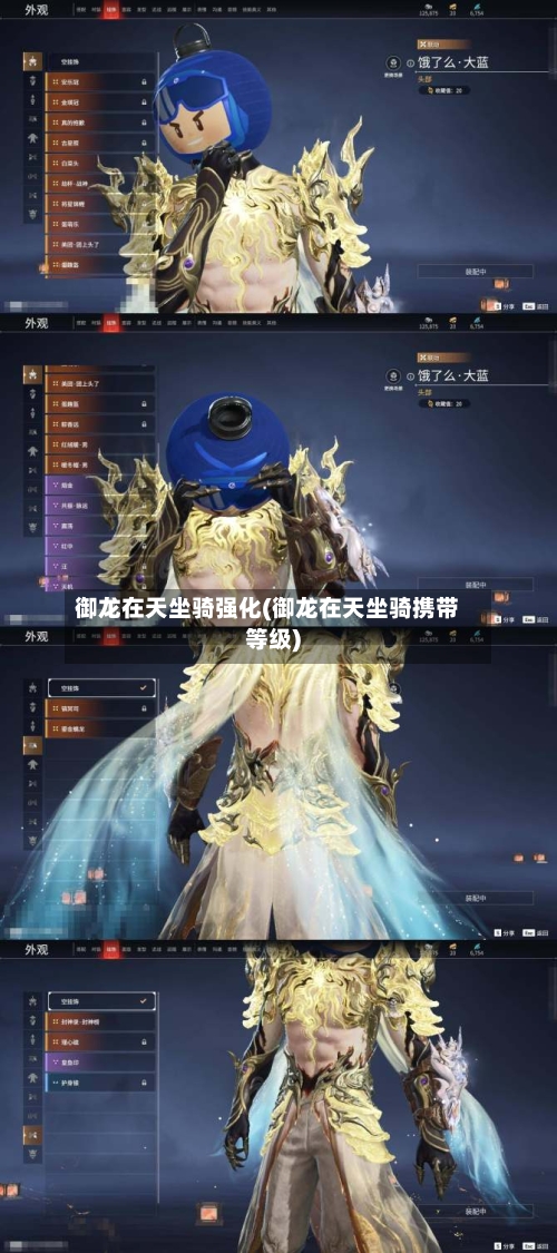 御龙在天坐骑强化(御龙在天坐骑携带等级)