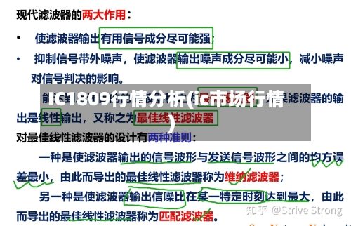 IC1809行情分析(ic市场行情)