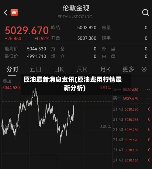 原油最新消息资讯(原油费用行情最新分析)