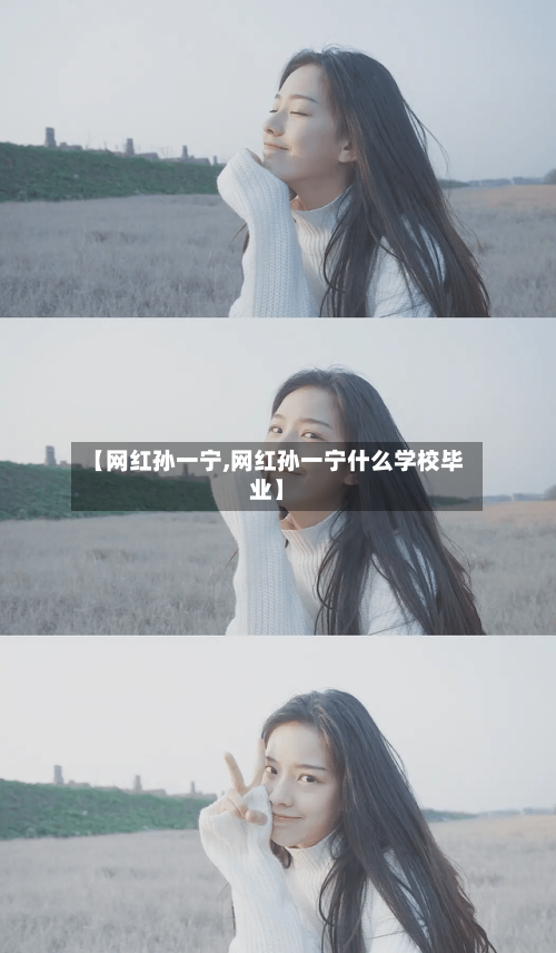 【网红孙一宁,网红孙一宁什么学校毕业】