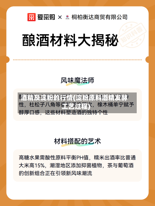酒精及淀粉的行情(淀粉原料酒精发酵工艺过程)