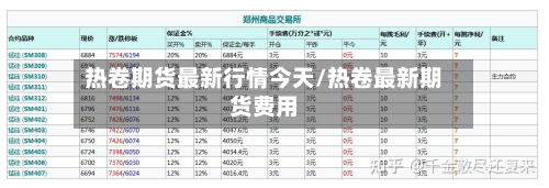 热卷期货最新行情今天/热卷最新期货费用