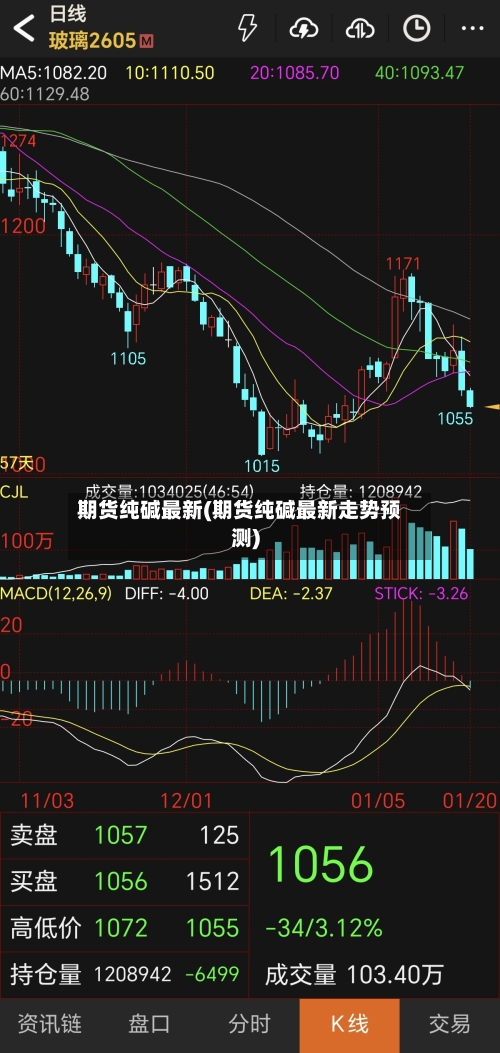 期货纯碱最新(期货纯碱最新走势预测)