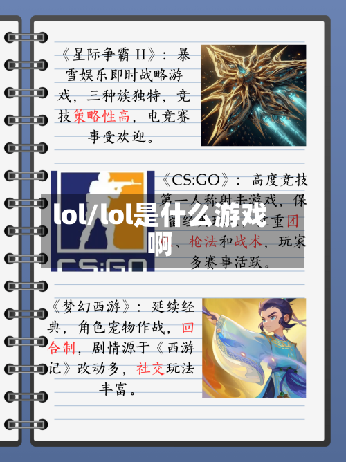 lol/lol是什么游戏啊