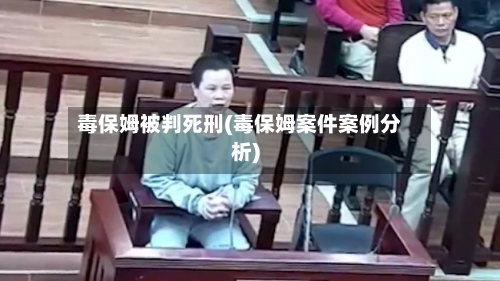 毒保姆被判死刑(毒保姆案件案例分析)-第2张图片