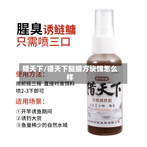 猎天下/猎天下鲢鳙方块饵怎么样-第2张图片