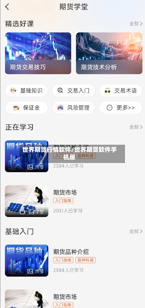 世界期货行情软件/世界期货软件手机版-第2张图片