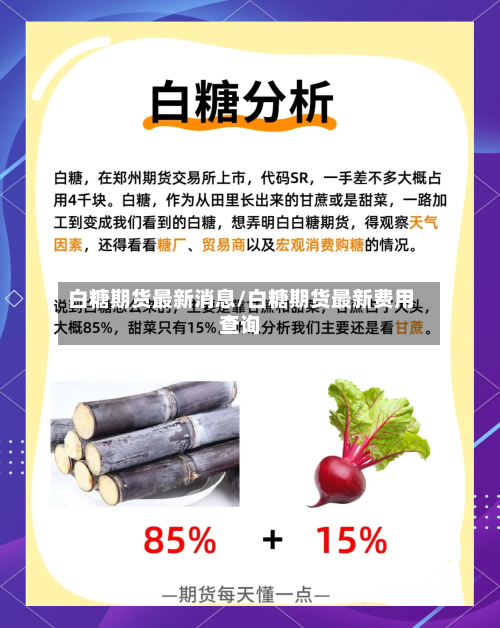 白糖期货最新消息/白糖期货最新费用查询-第2张图片